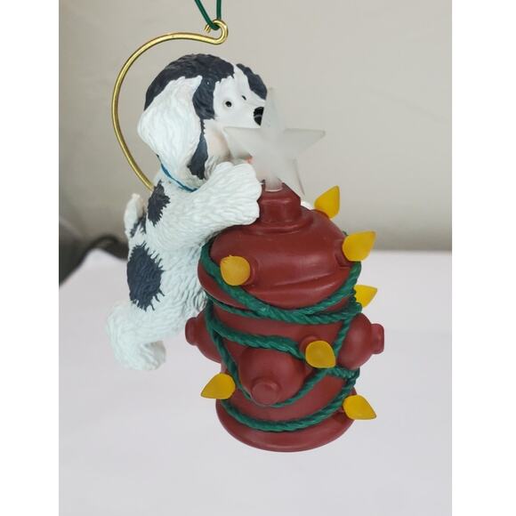 Vintage Hallmark Keepsake Ornament Magic Series Dog's Best Friend (Lighted) 1993 - Picture 4 of 10